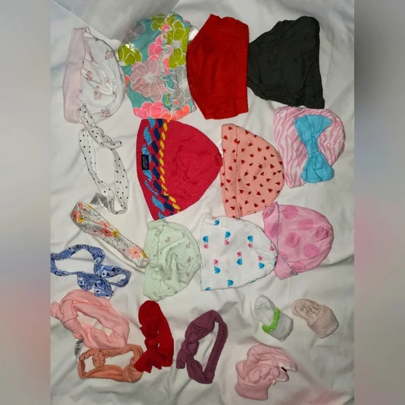 : * 43pc baby girl clothes lot sz 3m , 3-6months & SZ 6m MONTHS - Picture 2 of 5